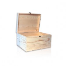 Wooden gift box for six bottles clip pino